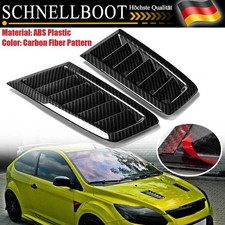 Für Ford-Focus RS Motorhaube Lüftungsschlitze Universal Lufthutzen Lufteinlässe_