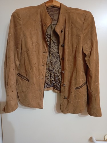 Trachtenjacke braun - trachtenjacke,