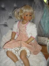 Künstlerpuppe Diane Bucki,  Puppe, ca. 80 cm,  Porzellanpuppe, limitiert 750 St