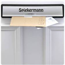 Name Wunschname Briefkasten Fahrrad Aufkleber Sticker Fahrradaufkleber B018 