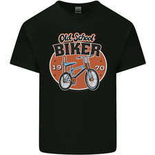 Alte Schule Biker Fahrrad