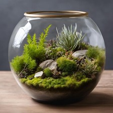 "Lebendes Sphagnum Moos für