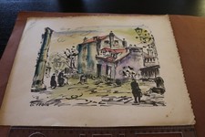 tolles altes Bild  Paris  Haus