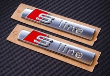 Original Audi S-Line lettering