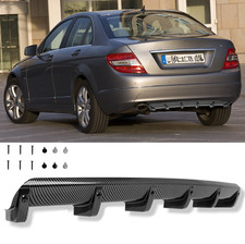 Heckspoiler Heckdiffusor Carbon Optik für Mercedes Benz C-Klasse 204 AMG-Line