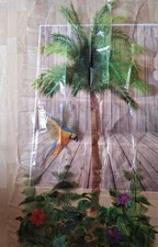 Hintergrund Deko Tropisch Dschungel Palmen Party Deko 150 Cm