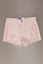 ✨ Hollister Hotpants Shorts für Damen Gr. W24, XS, 32 rosa aus Baumwolle ✨
