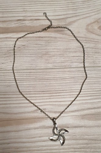 Antike kette anhänger silber - kette,
