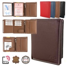 Geldbörse RFID Rindsleder