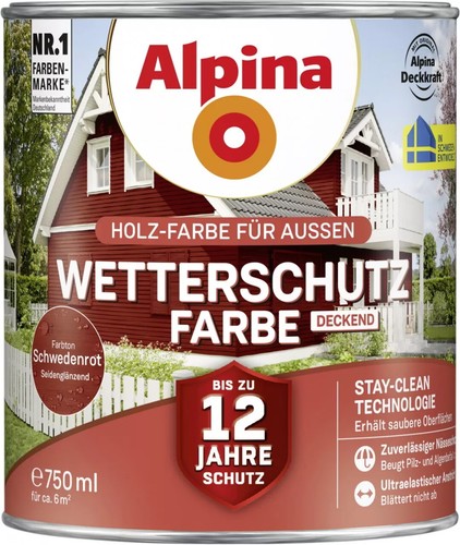 Alpina wetterschutzfarbe - alpina,