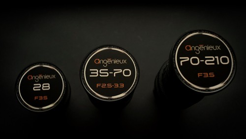 Angenieux cine modded - p., set