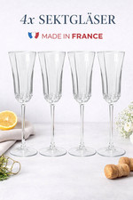 4x Sektgläser /