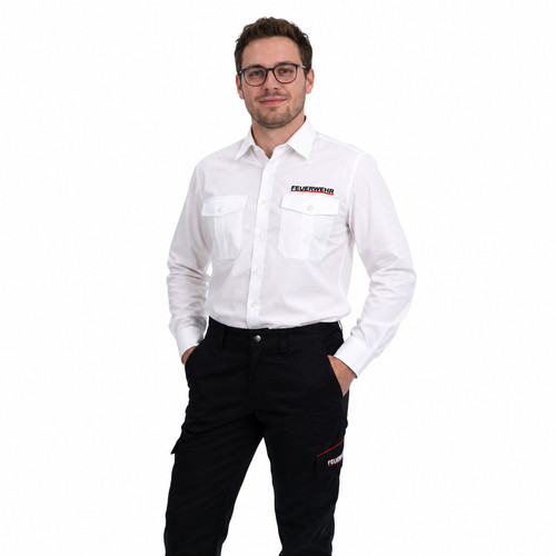 Diensthemd langarm mit