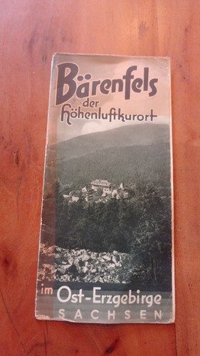 Reiseprospekt bärenfels - reiseprospekt,