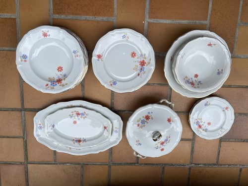Antikes speisegeschirr set - antikes, speisegeschirr-set