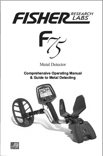Fisher f75 metal detector - fisher,