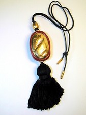 Estee Lauder Cinnabar Parfum-Anhänger selten Duftanhänger solid Perfume-Kette