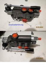 Handsteuerventil Handhebelventil-Hydraulik Monoblockventilgeeignet  Holzspalter