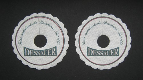 Dessauer pilsdeckchen coaster - pilsdeckchen,