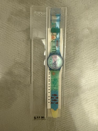 Vintage swatch uhr 1990er bunt - vintage,