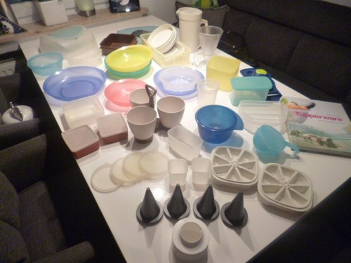 Tupperware konvolut über 40 - ,