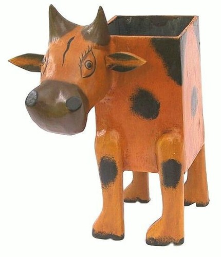 Stiftebecher kuh stiftehalter - kuh,