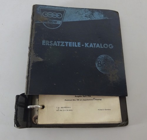 Teilekatalog auto union dkw - union,