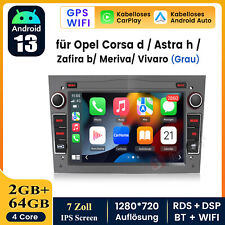 Android 13 Autoradio Für Opel Astra H Corsa C D Vectra C Zafira CARPLAY 2+64GB