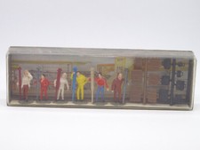 Merten 2132 Ski-Fahrerset mit Zubehör in klassischer Box H0 1:87 NOS in OVP