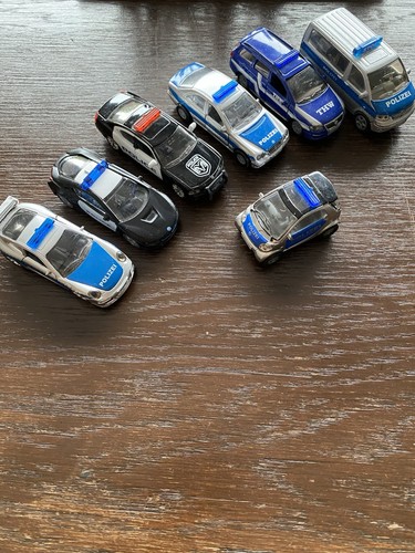 Siku set policecars 7pcs - siku,