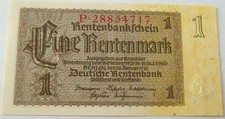 Deutschland 1 Rentenmark 1937