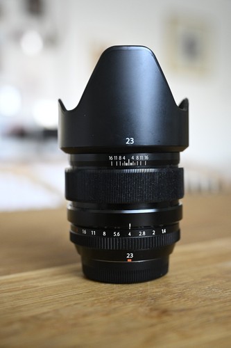 Fujinon xf23mm super ebc - f1.4,