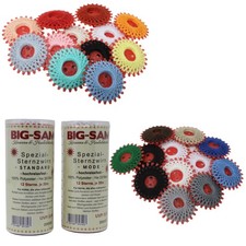 12x Spezial-Sternzwirn Mode- oder Standardfarben Garnstärke Ne 20/3 Polyester