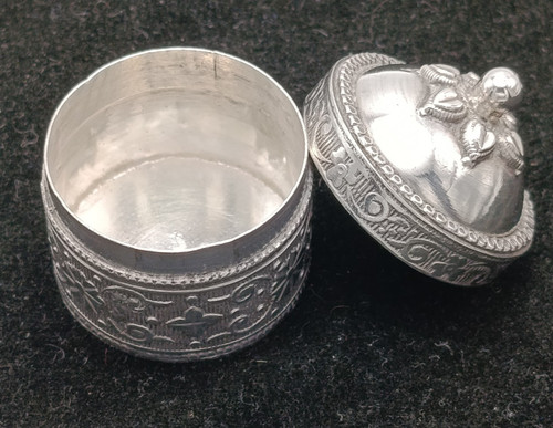 Vintage 800 silber dose - vintage,