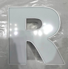 LED-Buchstabe Werbung "R" Beleuchtet - Leuchtreklame Inennwerbung Außenwerbung