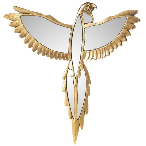 Wandfigur papagei optik - wandfigur,