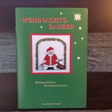 Weihnachstzauber, KREUZSTICH, Stickereien, Hardanger, Inhalt s. Fotos
