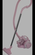 DMS® VC700P Zyklon Staubsauger 800W HEPA-Filter Teleskoprohr Bodenbürste rosa