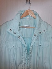 42 Damen Jacke WEGA Fashion minze Reißverschluss Besondere Knöpfe Taschen