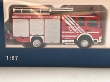 Rietze MB Atego Schlingmann HLF Feuerwehr Magdeburg 1:87