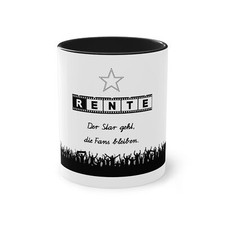 Tasse: Rente - Der Star geht