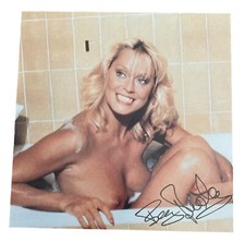 Bea Fiedler *Eis am Stiel u.a.*, original signed Photo ca 18x18  cm sexy