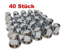 40 x 32mm Chrom Abdeckung Tief