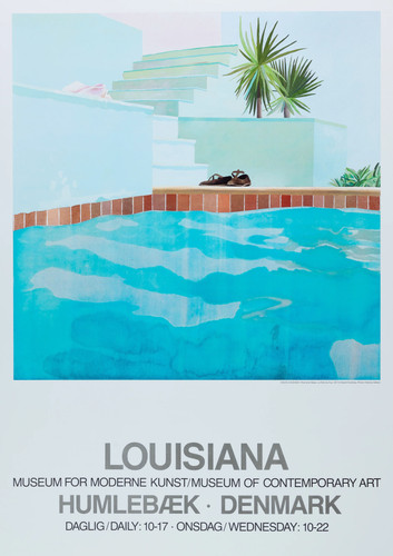 David hockney pool und steps - david, hockney: