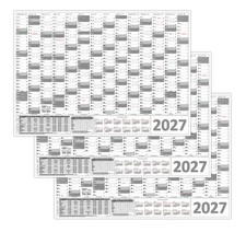 3x XXL Wandkalender DIN A0