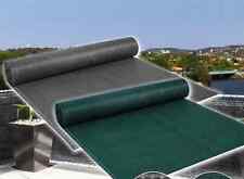 Zaunblende Sichtschutz Schattier Gewebe Windschutz 150 g/m² HDPE  1 x 25m Grau