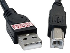 Drucker Scanner Anschluss USB Kabel für Canon PIXMA iP3000, iX4000, iP8500