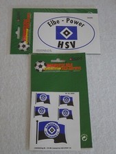2 Hamburger SV Aufkleber