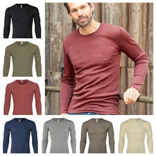 Engel Herren Unterhemd Wolle