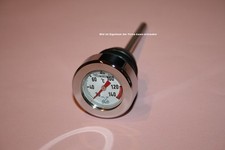 Harley Davidson HD FXSTS 1340 Softail Softtail Springer Ölthermometer Chrom neu